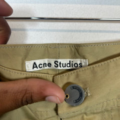 Acne Studios Khaki Shorts Size 32