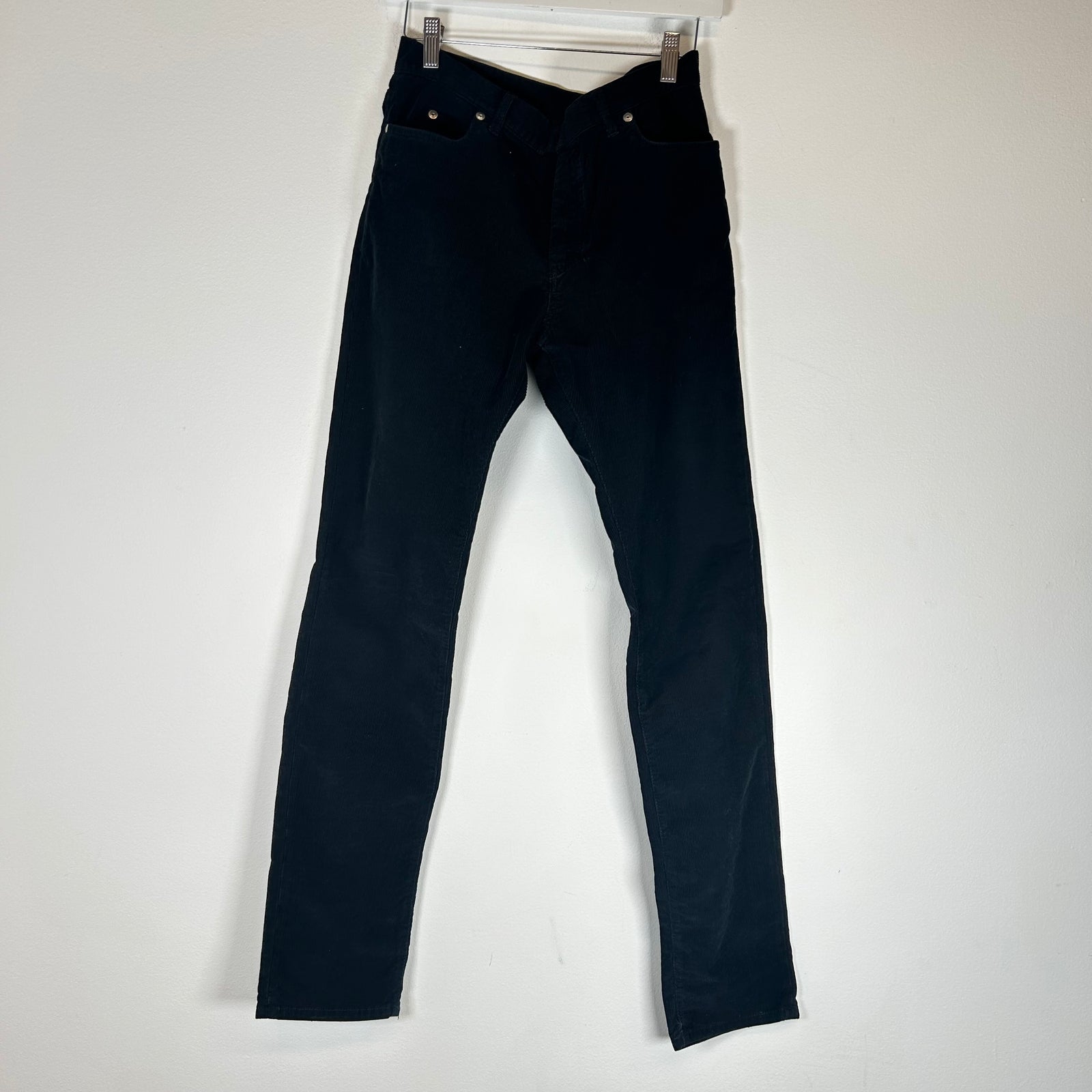 Maison Margiela Black Corduroy Size 31