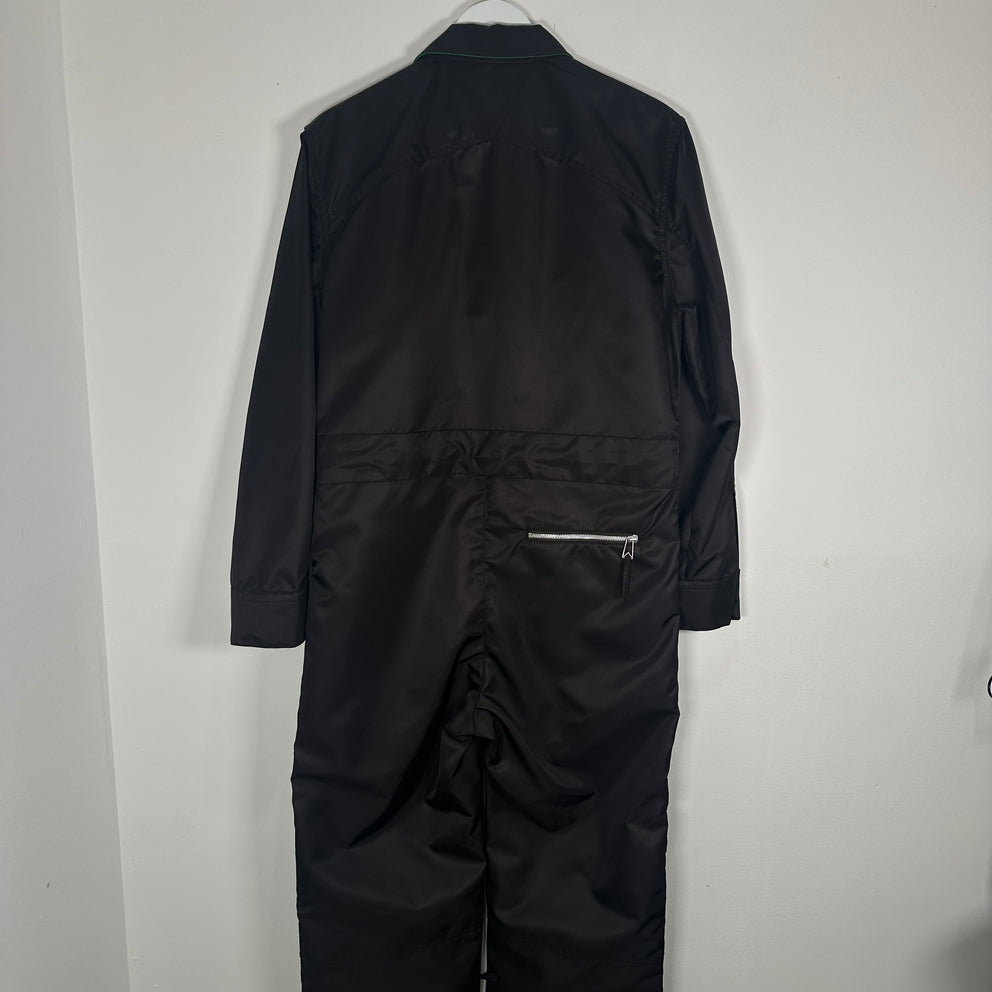 Bottega Veneta Multi-Zip Nylon Overalls Size M