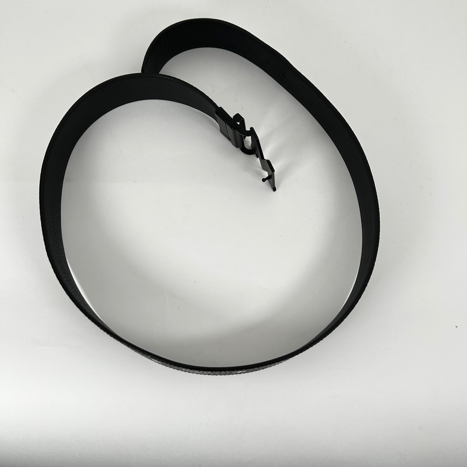 MCM Black/White 'M' Belt Size 38