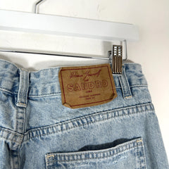 Sandro Lightwash Straight Fit Denim Jeans