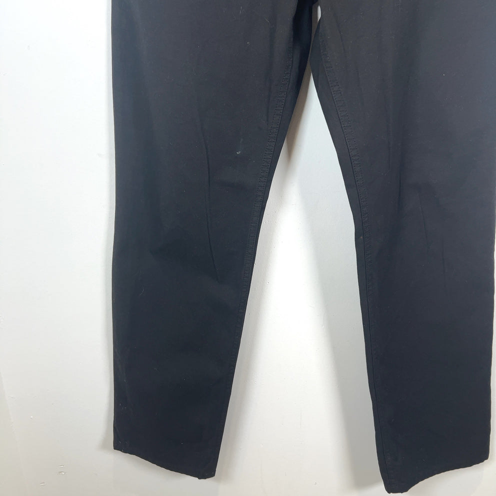 The Row Straight Fit Cotton Pants