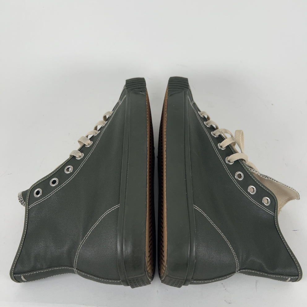 Maison Margiela Canvas Tabi Hightop Sneakers