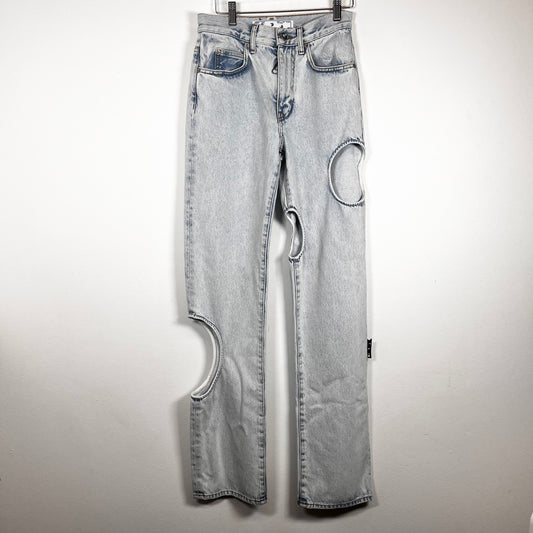 Off-White Meteor Lightwash Jeans Size 26