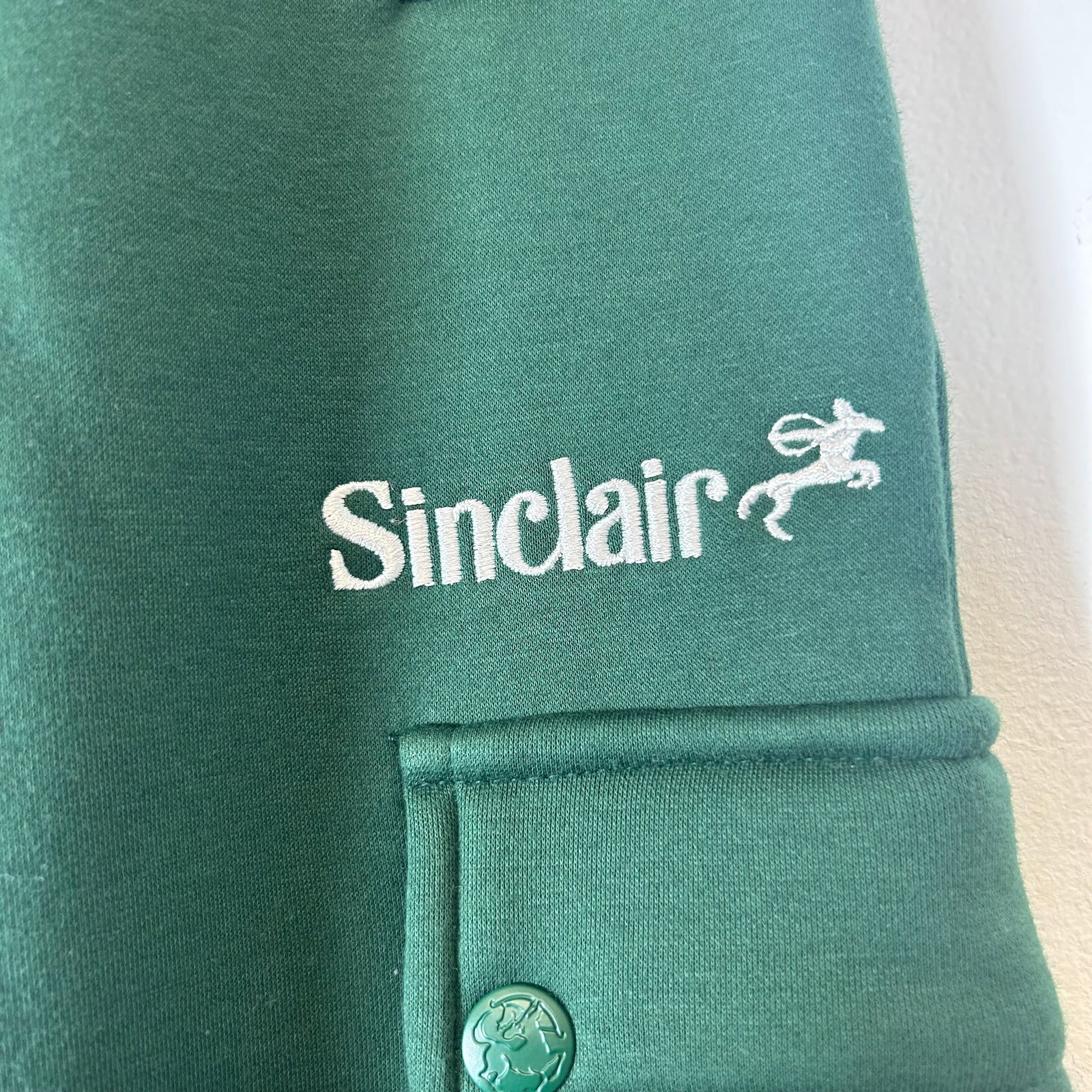 Sinclair Green Cargo Sweatpants Size M