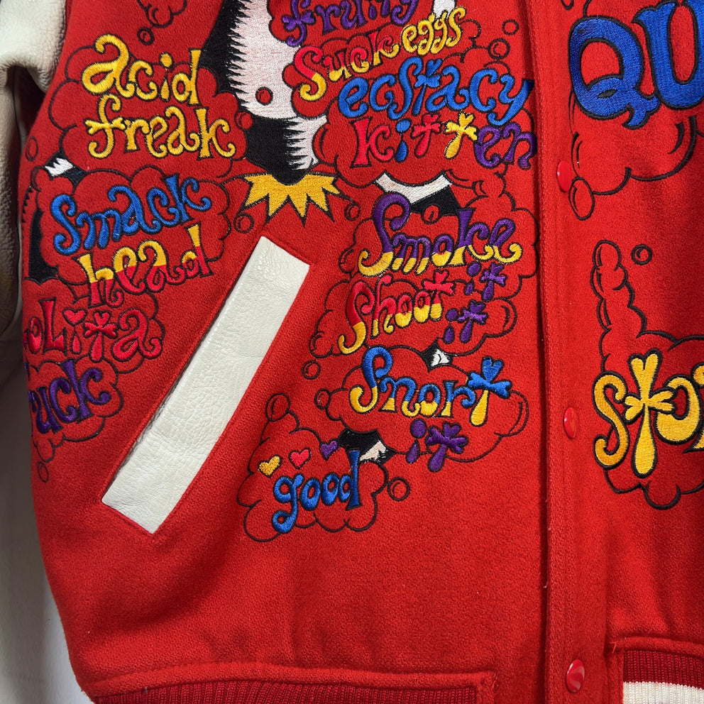 Hysteric Glamour Drug Queen Varsity Jacket