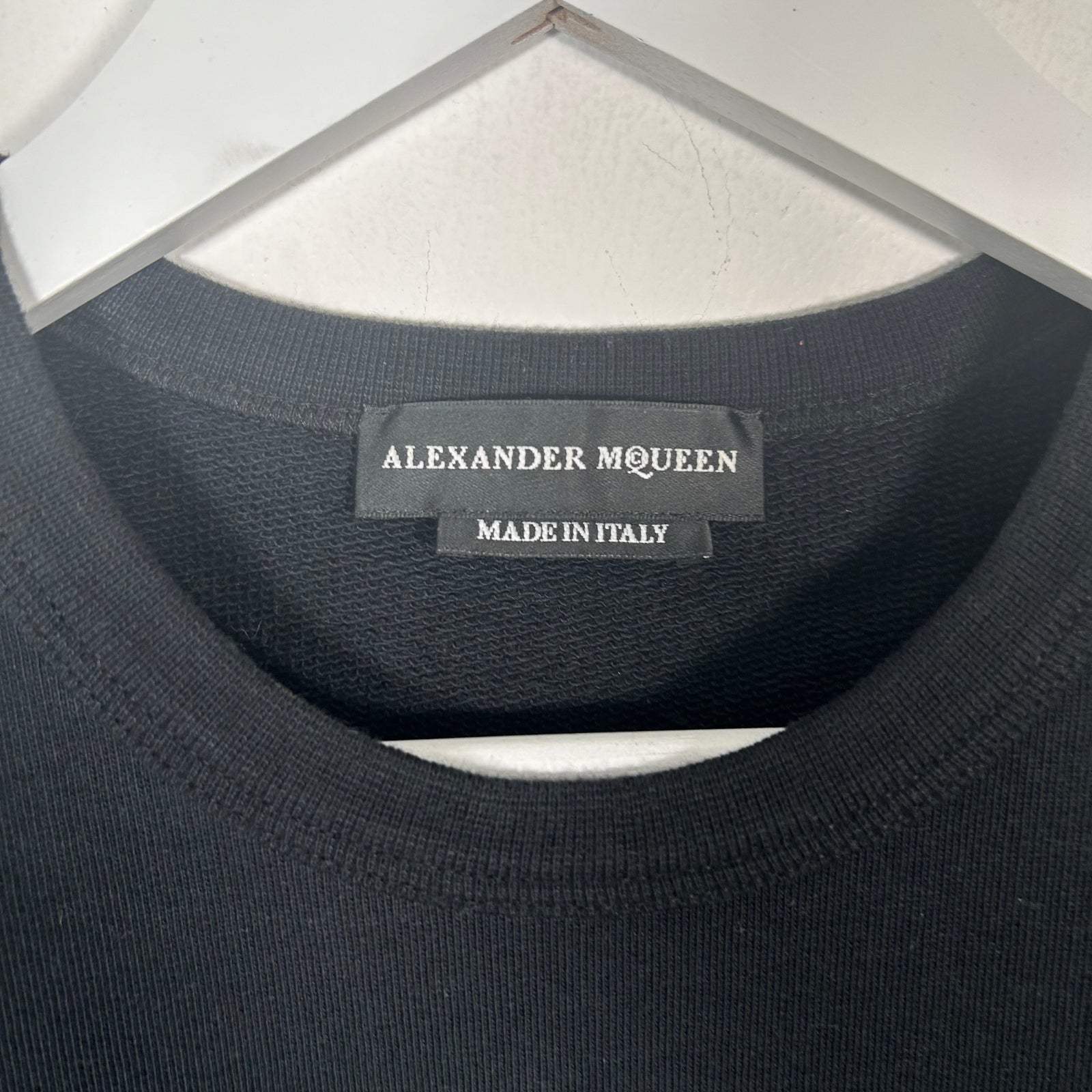 Alexander Mcqueen Sequin Skull Crewneck Size S