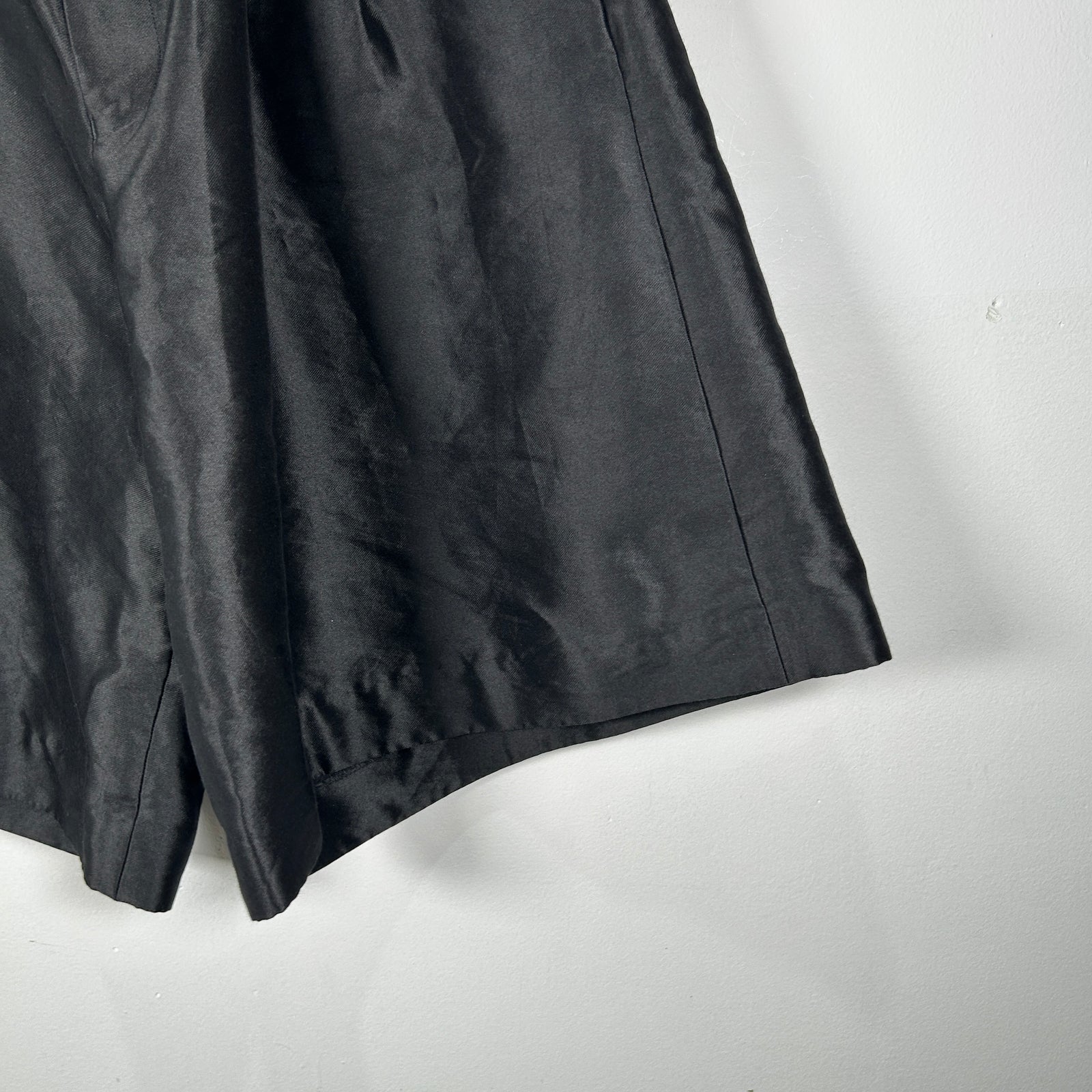 Comme Des Garcon Homme Plus Wide Leg Pleated Shorts Size M