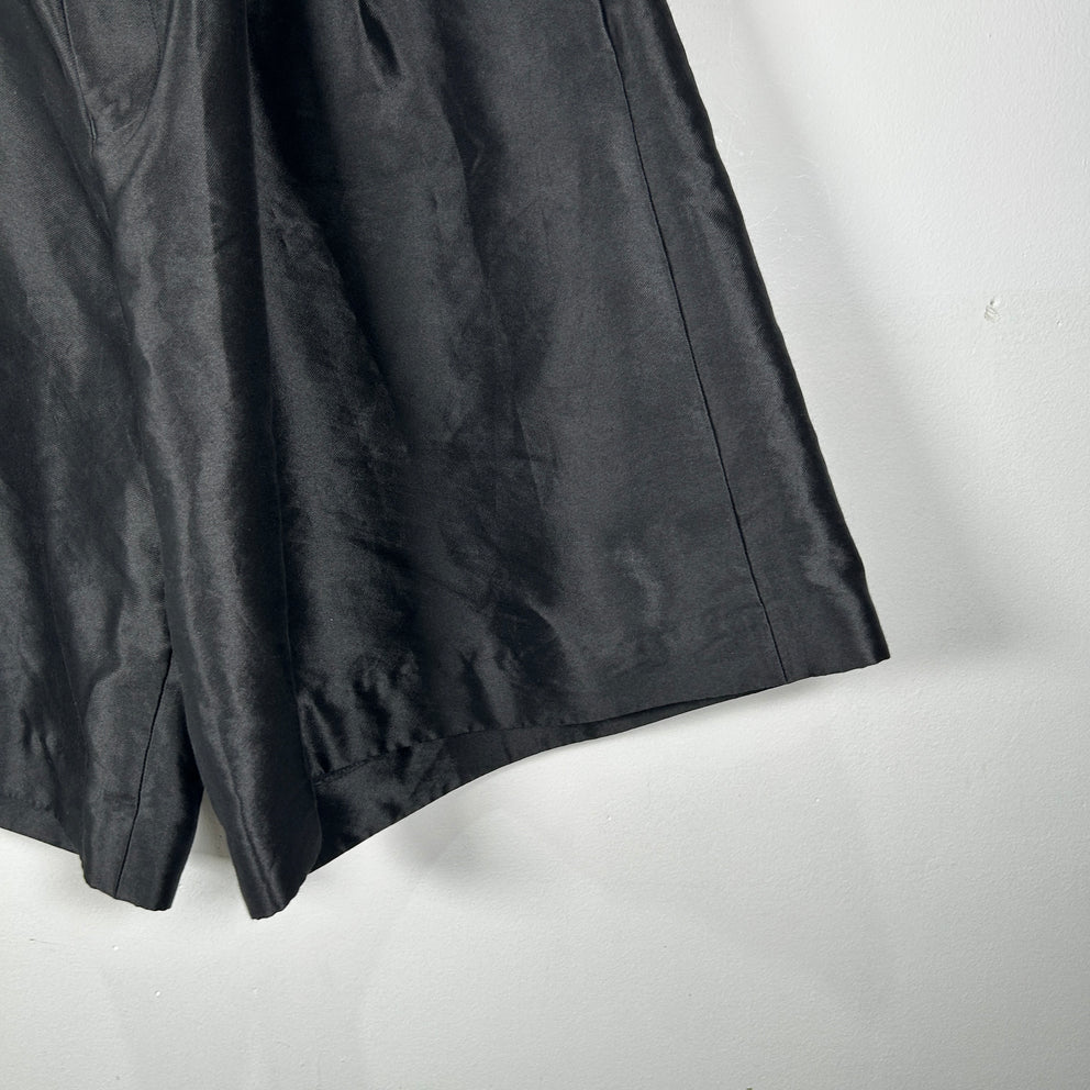 Comme Des Garcon Homme Plus Wide Leg Pleated Shorts Size M