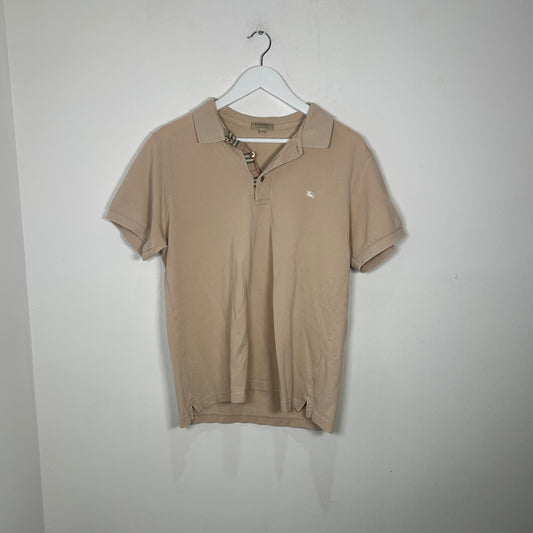 Burberry Brit Nova Plaid Polo Size Large
