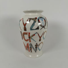 Supreme Alphabet Vase