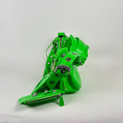 Balenciaga Lime Green Crystal Le Cagole Shoulder Bag