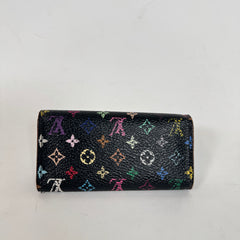 Louis Vuitton Black Monogram Multicolor Key Holder