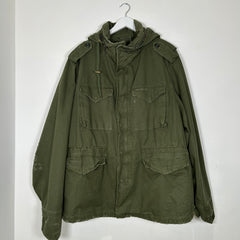 Balenciaga Green Parka Size 3