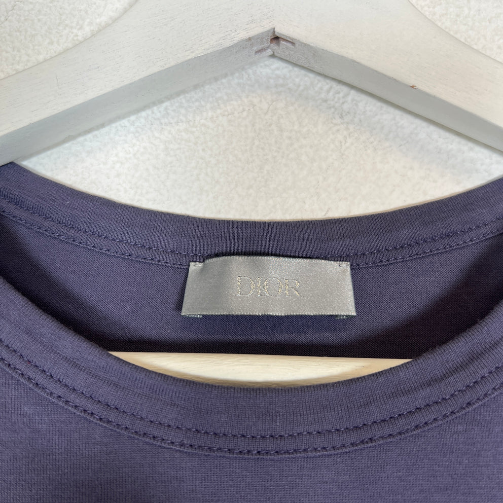 Dior Purple CD Icon T-Shirt Size S