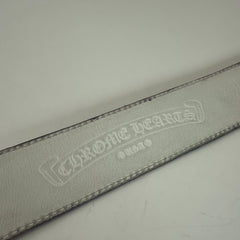 Chrome Hearts 'CH' Buckle with Pink Belt Strap