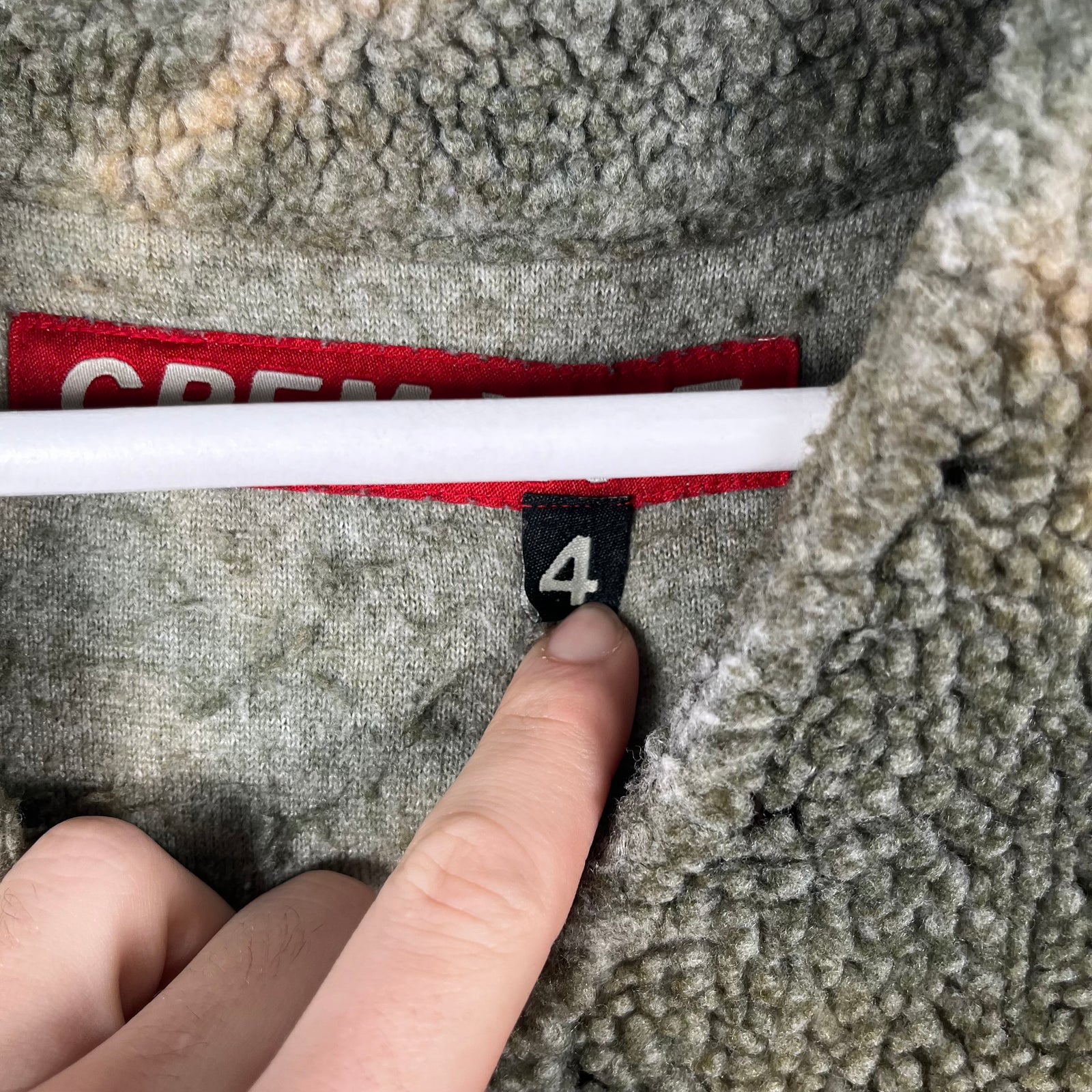 Cpfm.xyz 'Swamp' Cowboy Fleece Size 4
