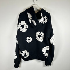 Denim Tears Black Wreath Hoodie Size L