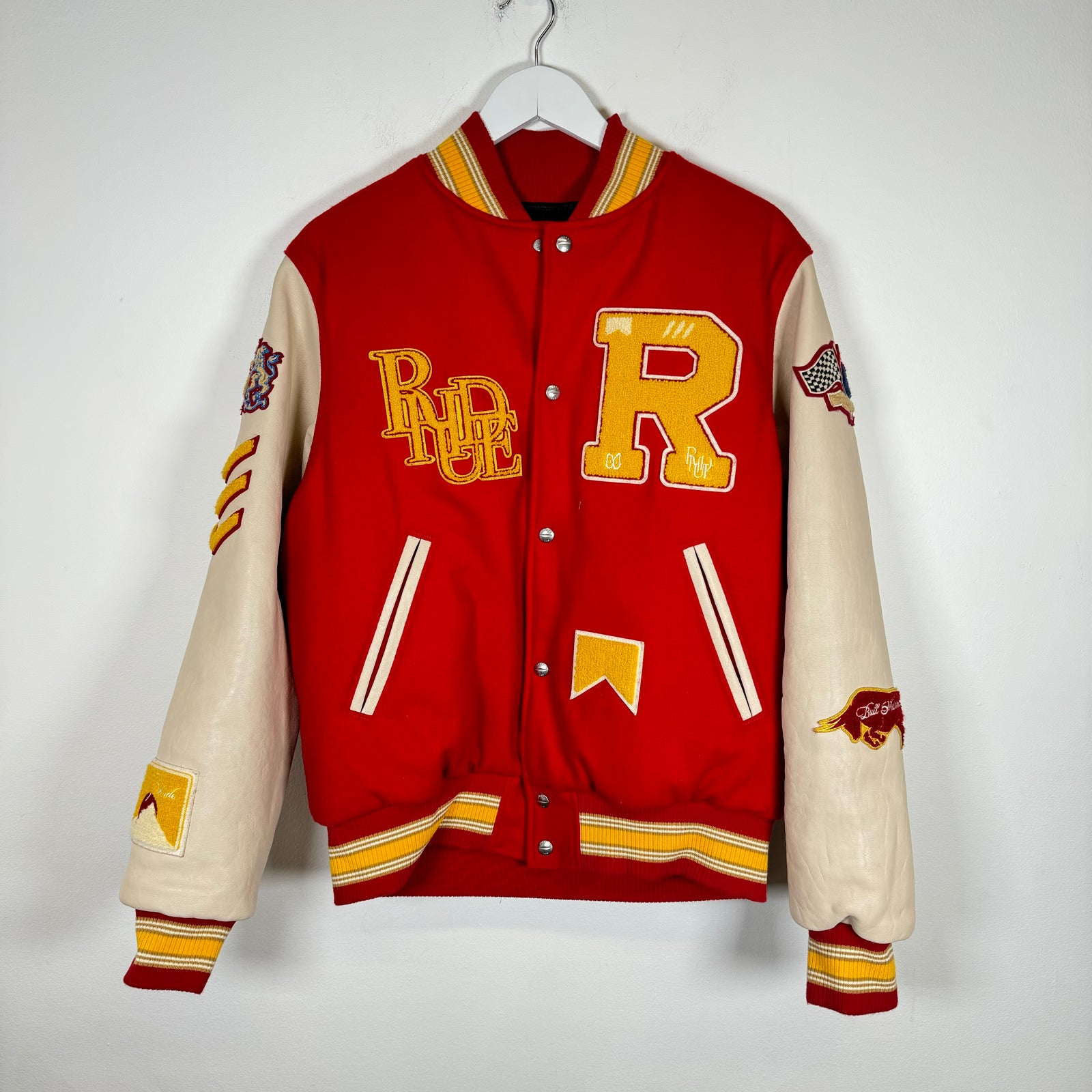 Rhude Red Bull Market Varsity Jacket