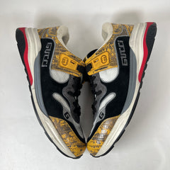 Gucci Ultraspace Yellow Tejus Printed Sneaker Size GG 8.5
