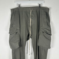 Rick Owens DRKSHDW Hustler Blue Mastodon Cargo Sweats Size XXL