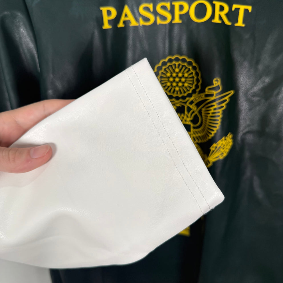 Mowalola Passport Leather Longsleeve Size S