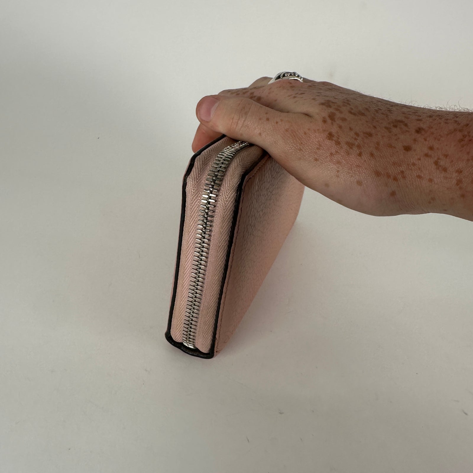 Louis Vuitton Pink Zip Around Wallet