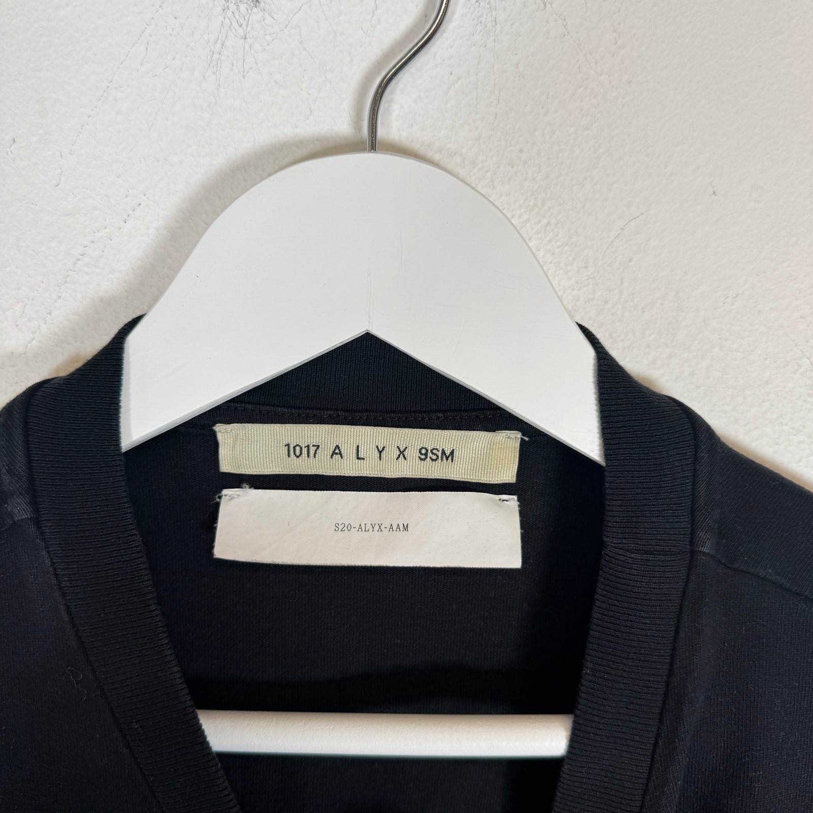 Alyx Black Logo T-Shirt Size L