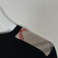Burberry Panel Knit Check Sweater Size S