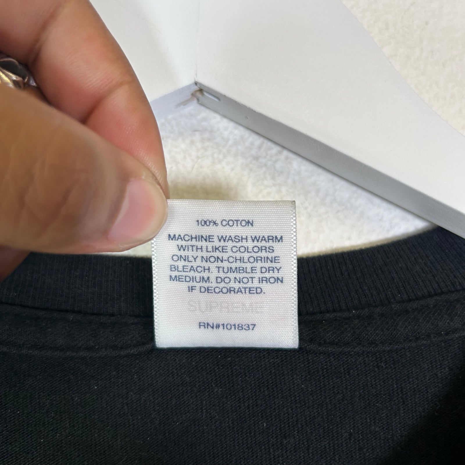 Supreme Black Paisley Box Logo T-Shirt