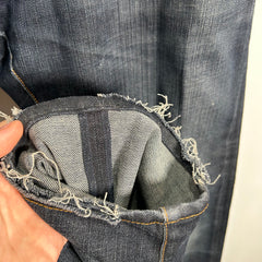 Dior Blue Faded Distressed Jeans Size 32
