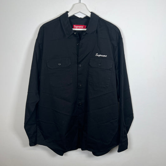 Supreme 'God Bless' Work Shirt Size XL