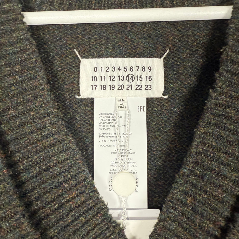 Maison Margiela V-Neck Wool Vest Size M