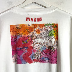 Marni Flami Organic Graphic T-Shirt