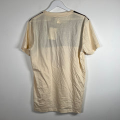 Lanvin Beige/Burgundy Maison Tee Size XL