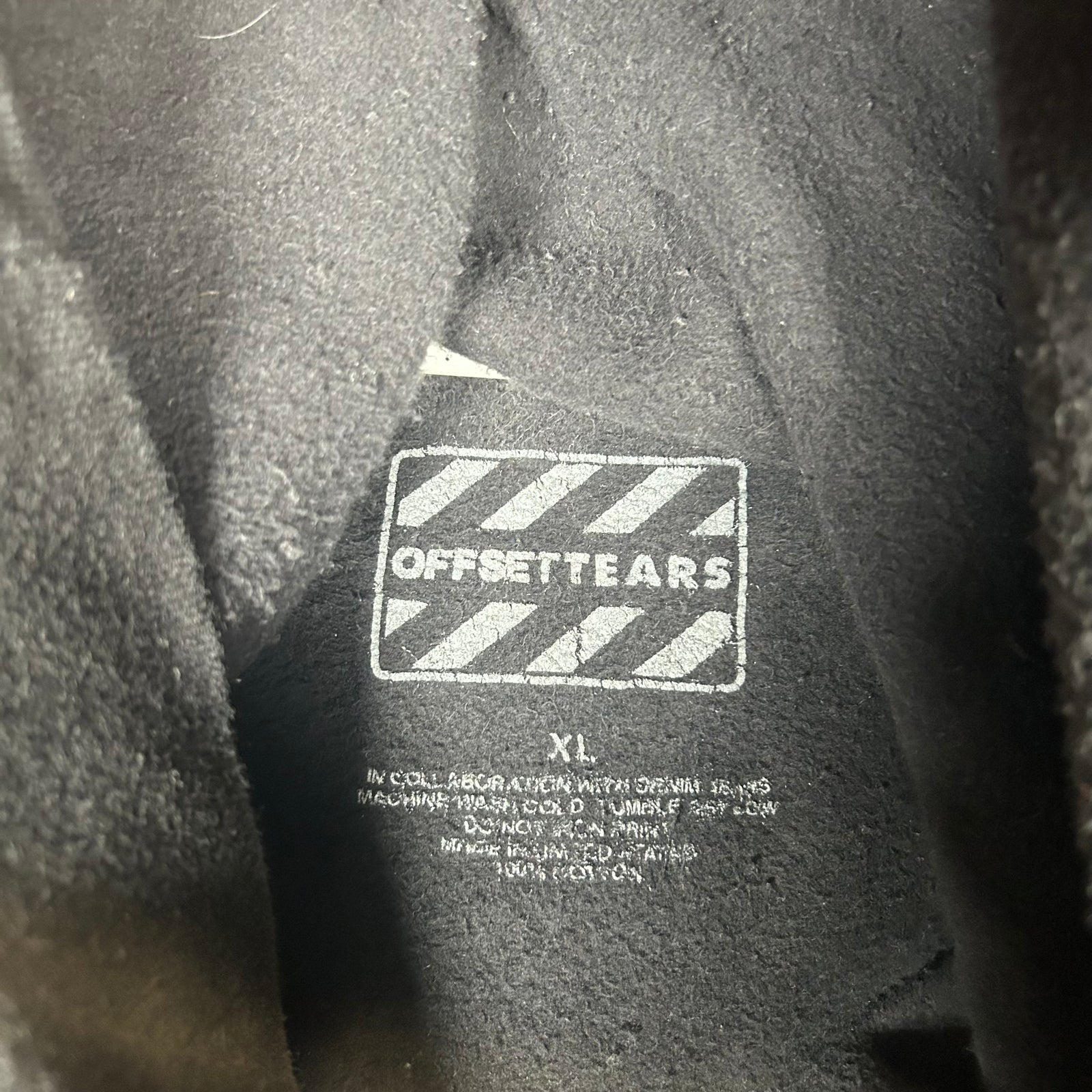 Denim Tears x Offset Hoodie Size XL