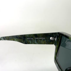 Louis Vuitton Green Marble Cyclone Sunglasses