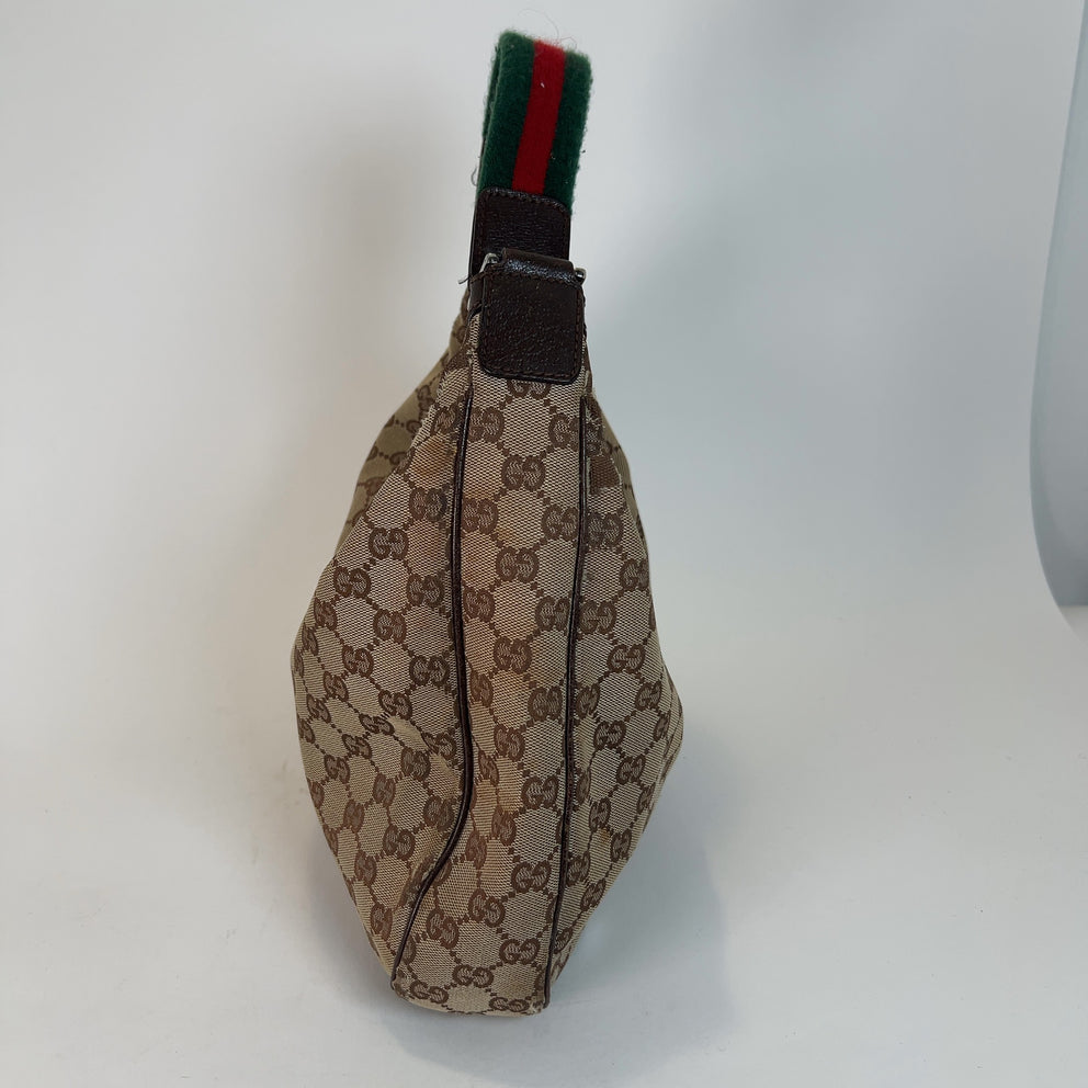 Gucci GG Supreme Canvas Hobo Bag