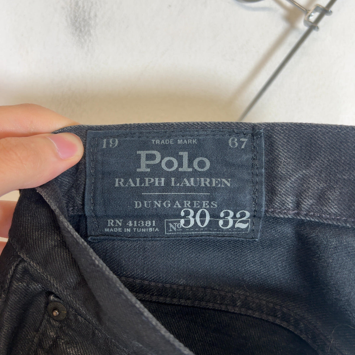 Ralph Lauren Waxed Cargo Jeans