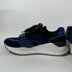 Burberry Blue Ramsey Low Top Size 10
