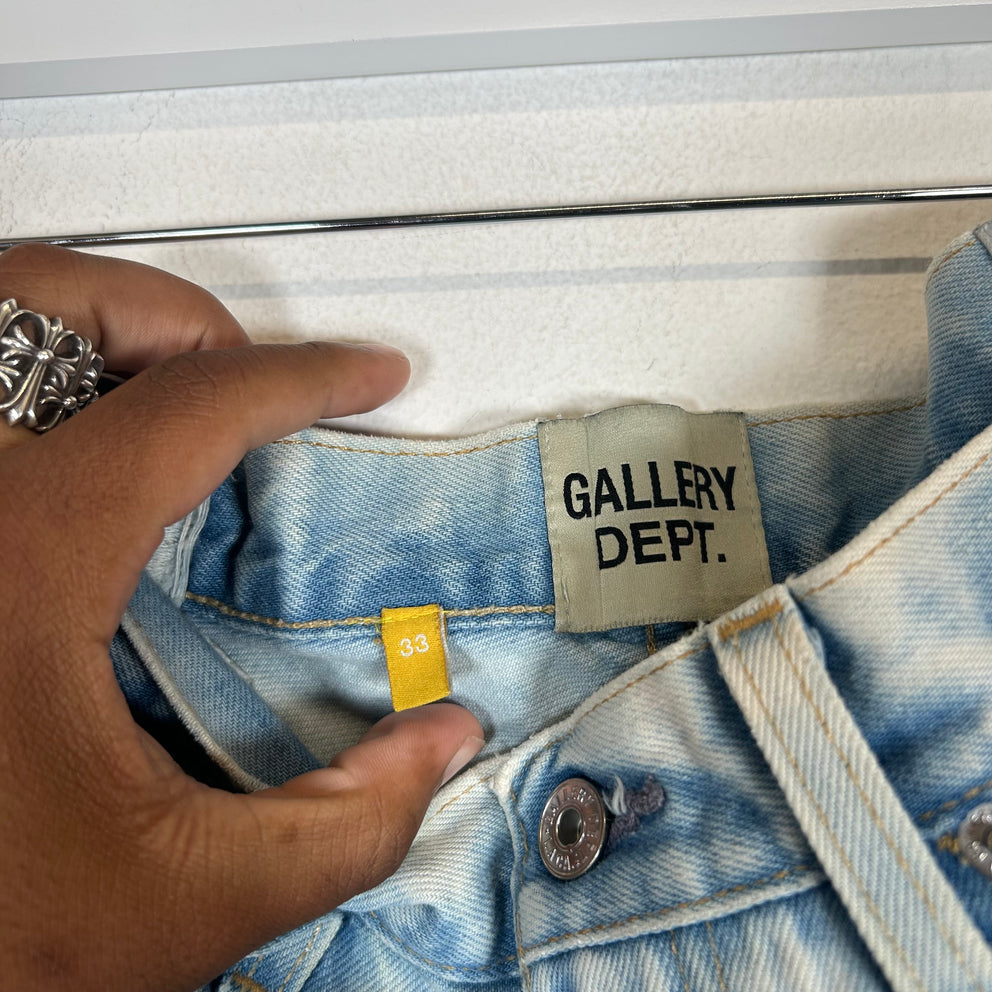 Gallery Dept Blue Flared Jeans Size 33