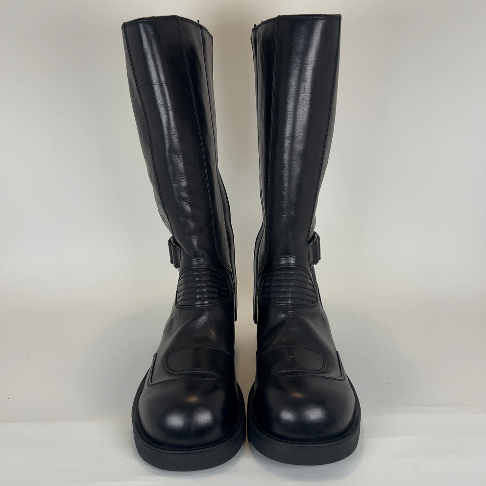 MM6 Maison Margiela High Biker Boots