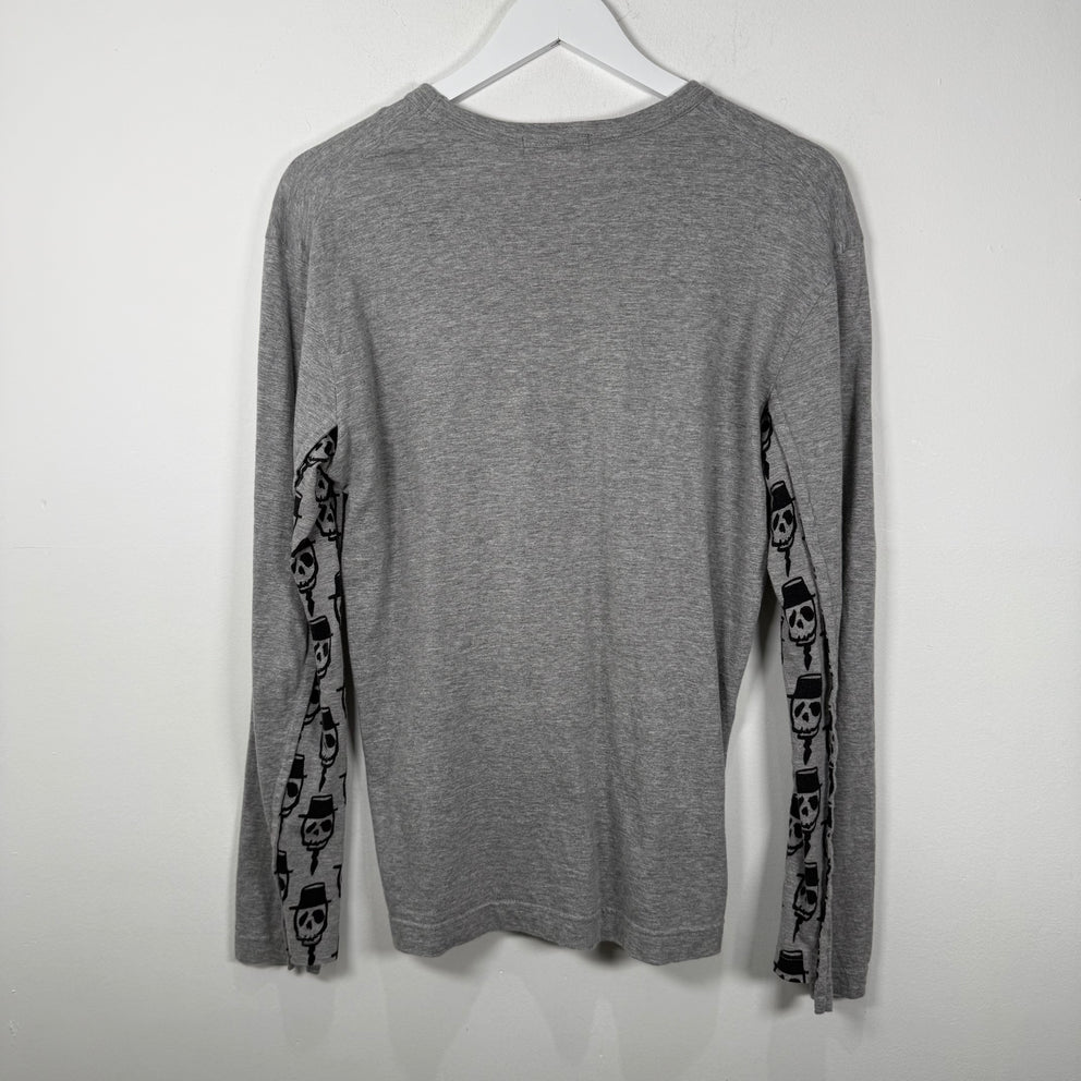 CDGH+ Grey Graphic Longsleeve Size S