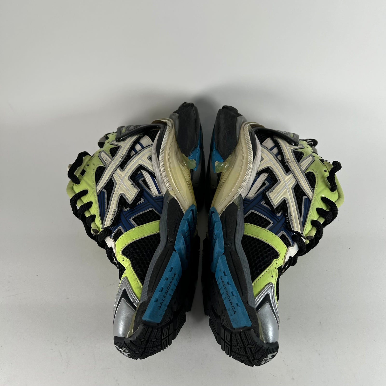 Balenciaga Blue/Green Runners Size 41