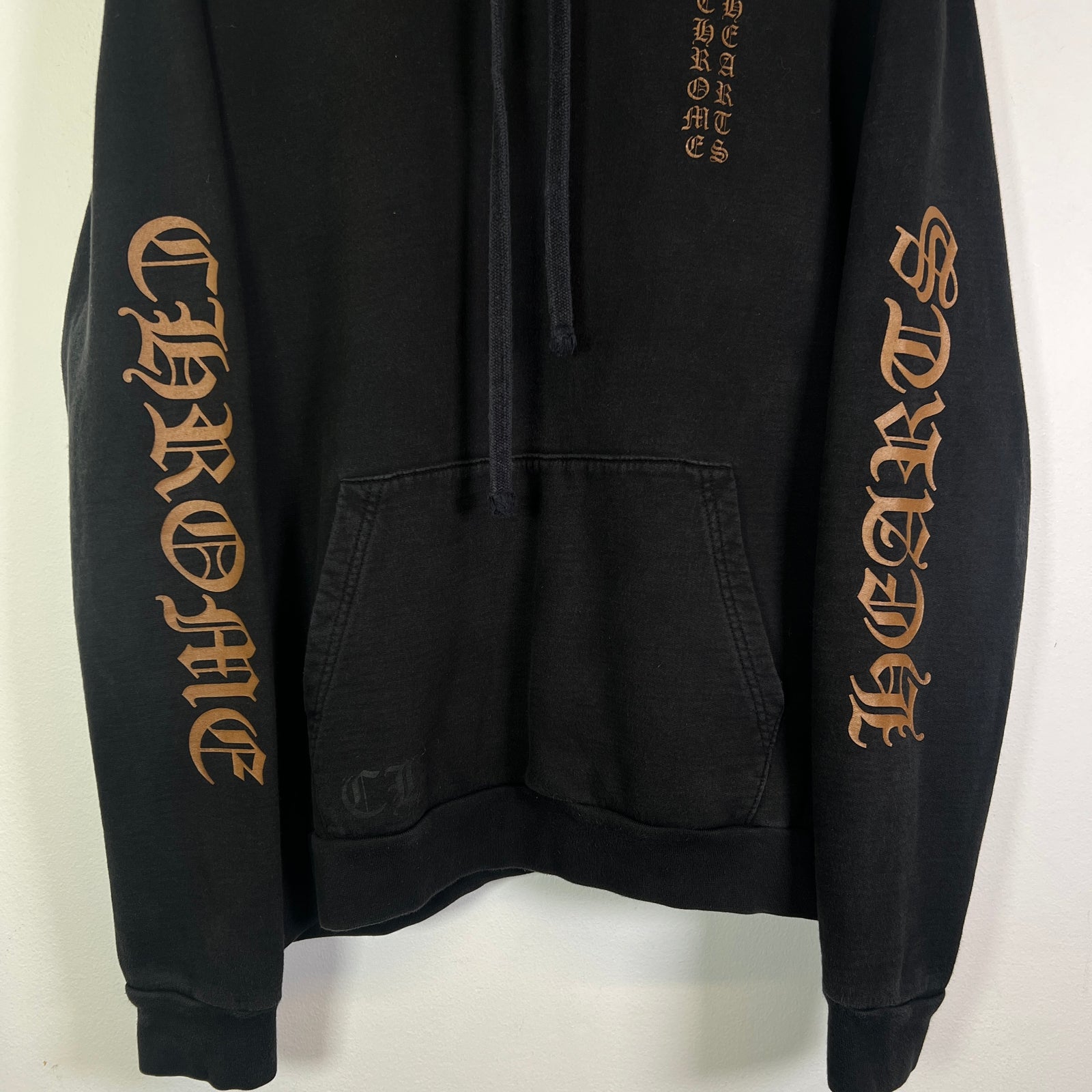 Chrome Hearts Vertical Logo Hoodie