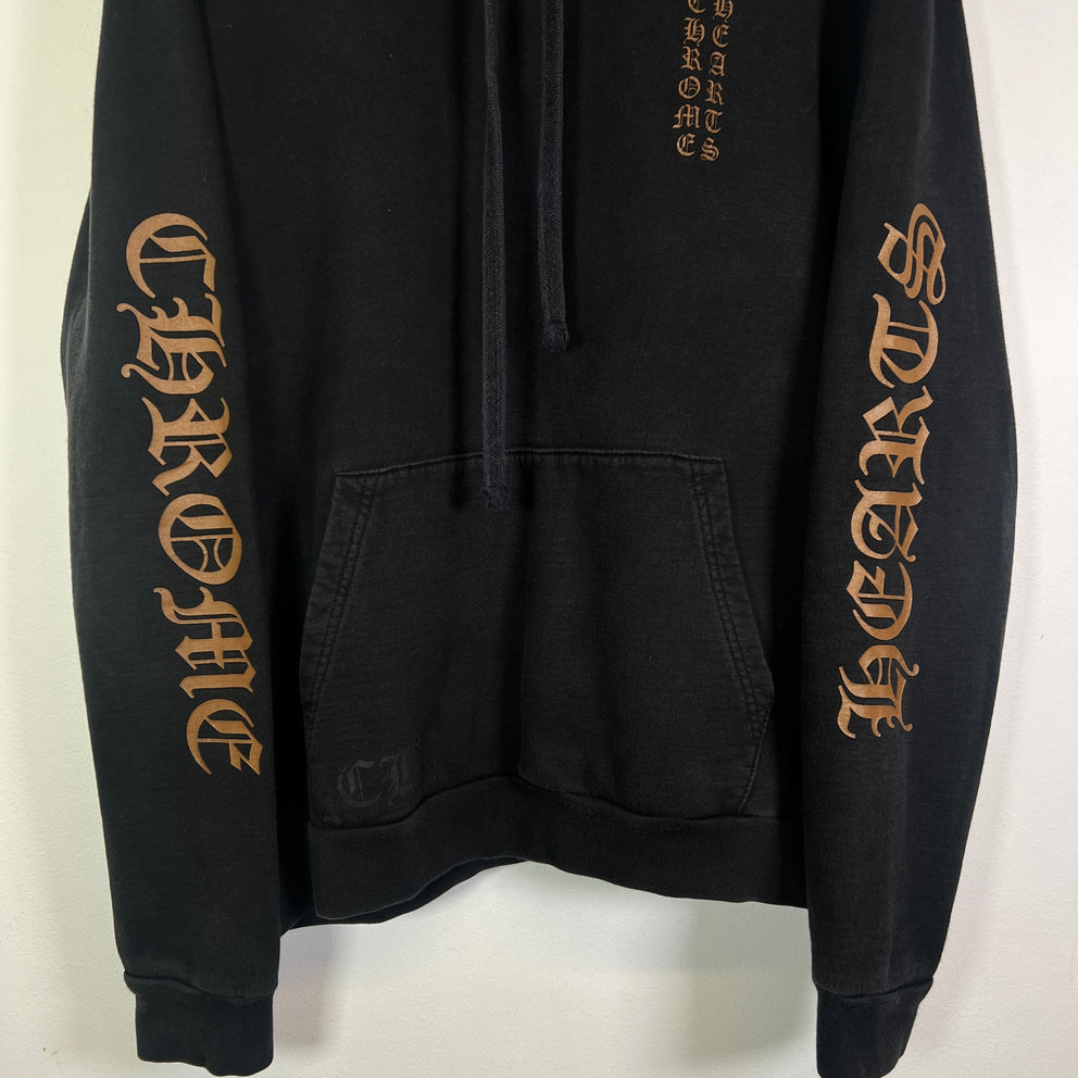 Chrome Hearts Vertical Logo Hoodie
