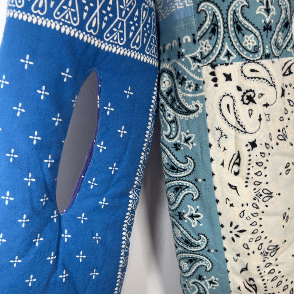 Kapital Flannel Bandana Print Reversible KESA Scarf