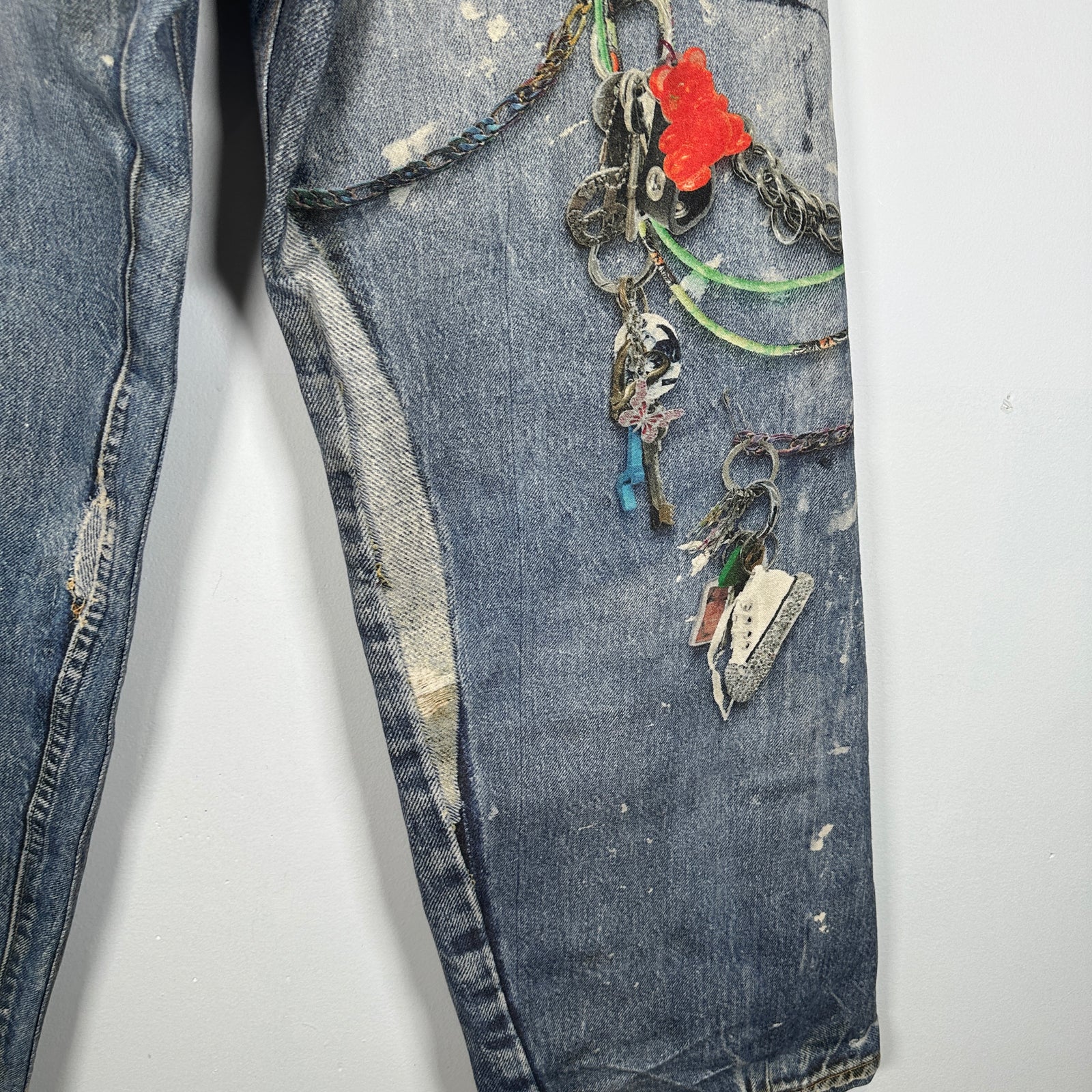 Acne Studios Trompe l'oeil Jeans Size 31