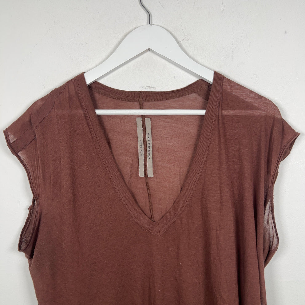 Rick Owens DRKSHDW Panelled Sleeveless T-Shirt
