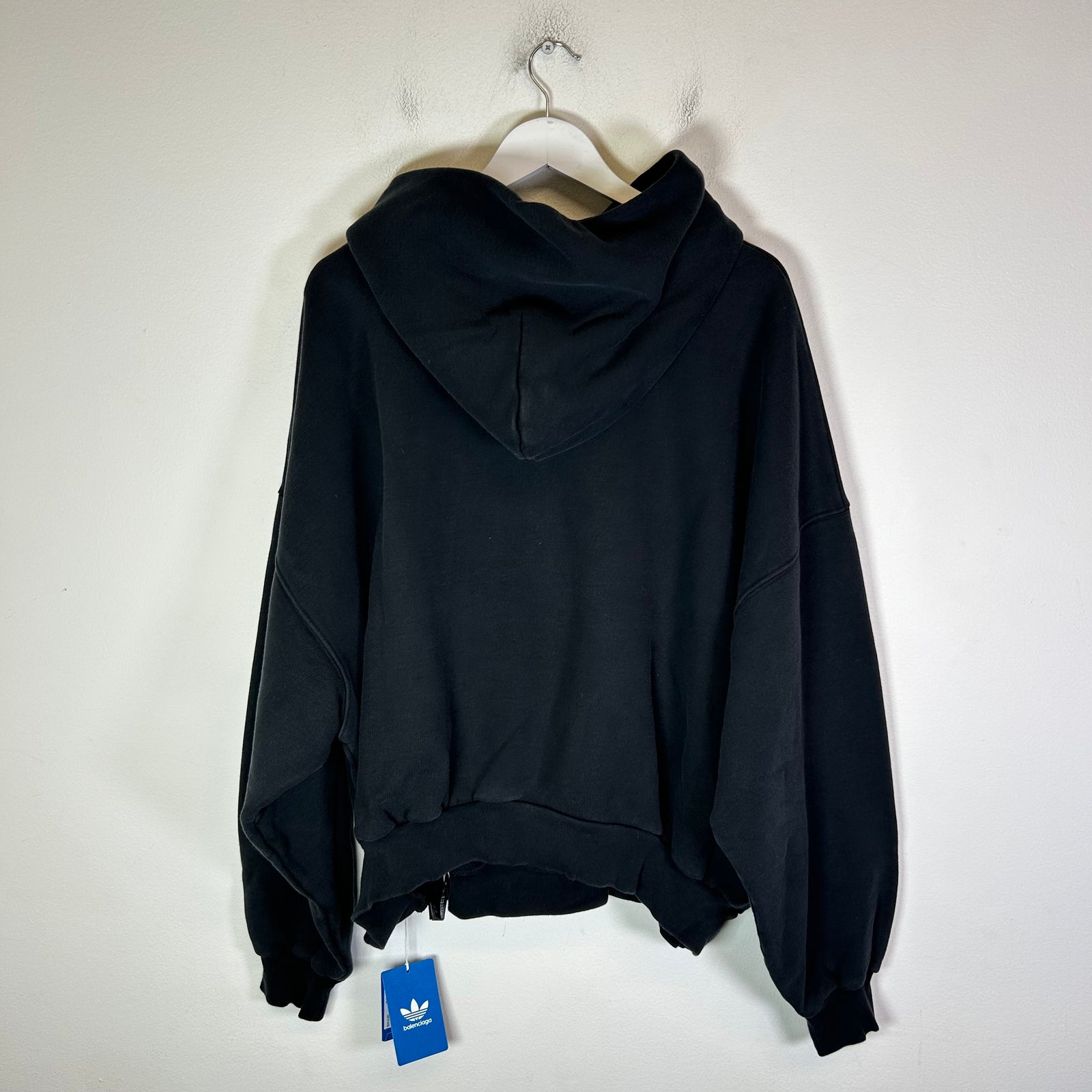 Balenciaga x Adidas SS23 Trefoil Logo Oversized Hoodie